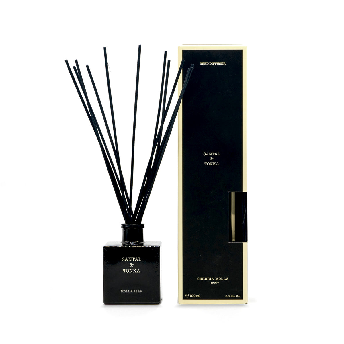 Difusor Aromático de Varillas 100 ml Santal & Tonka