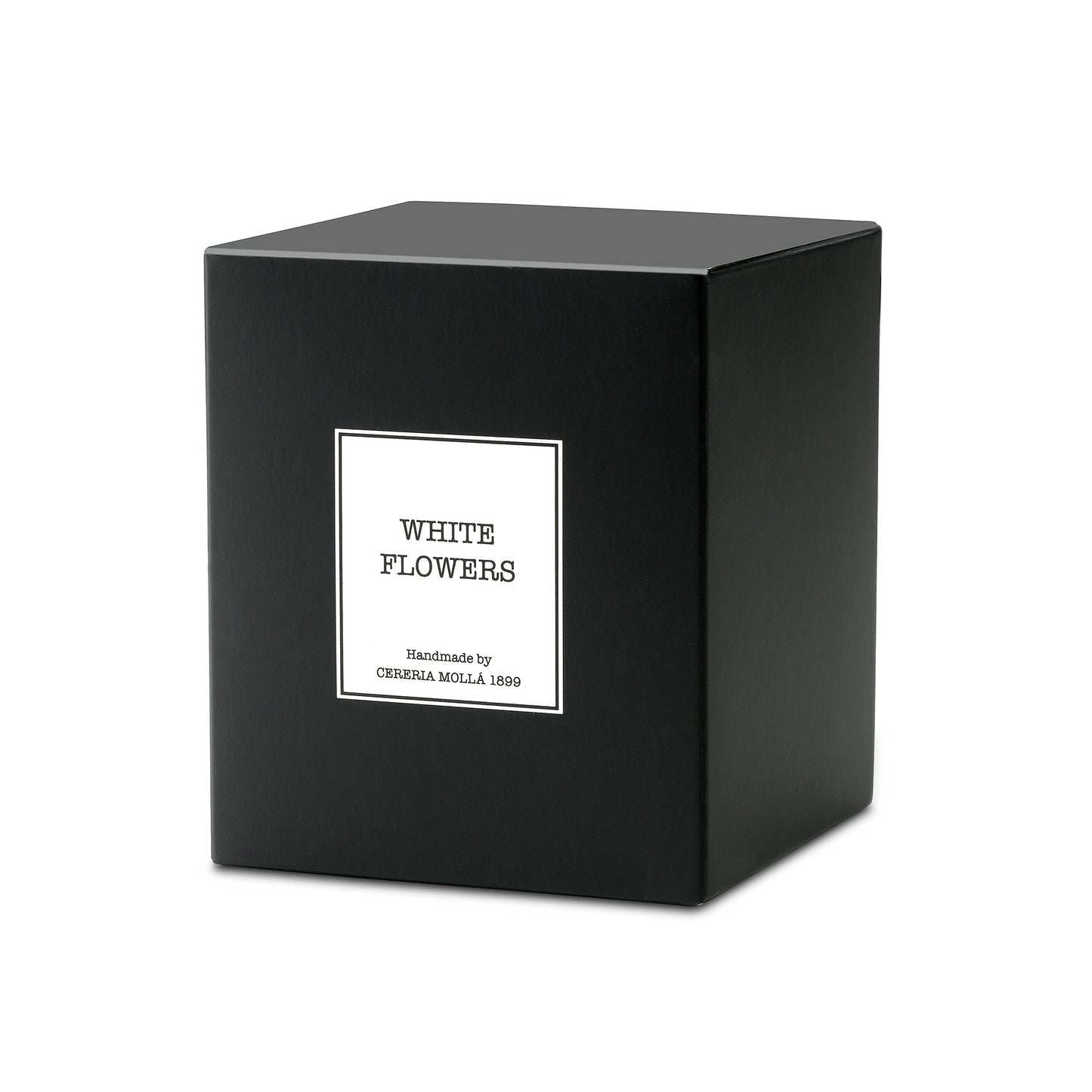 Vela 230 gr White Flowers