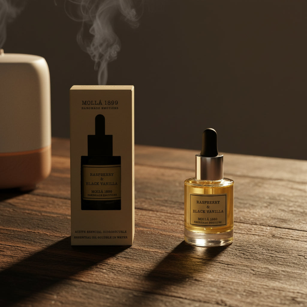 Aceite Esencial Hidrosoluble 30 ml Raspberry & Black Vanilla - Casa/Bougie