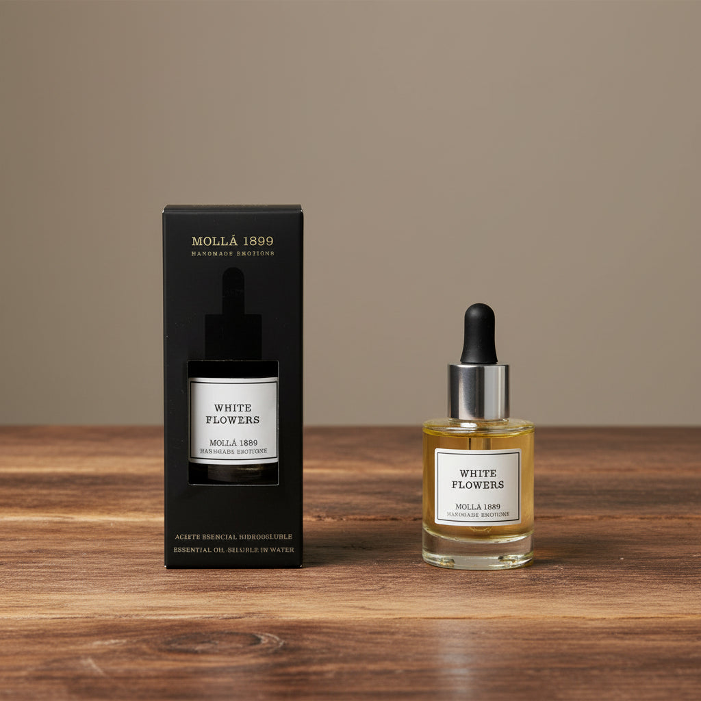 Aceite Esencial Hidrosoluble 30 ml White Flowers - Casa/Bougie