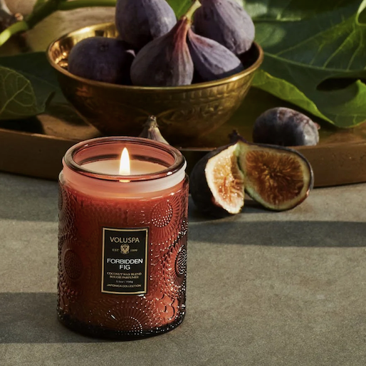 Vela Small Jar 156 gr Forbidden Fig