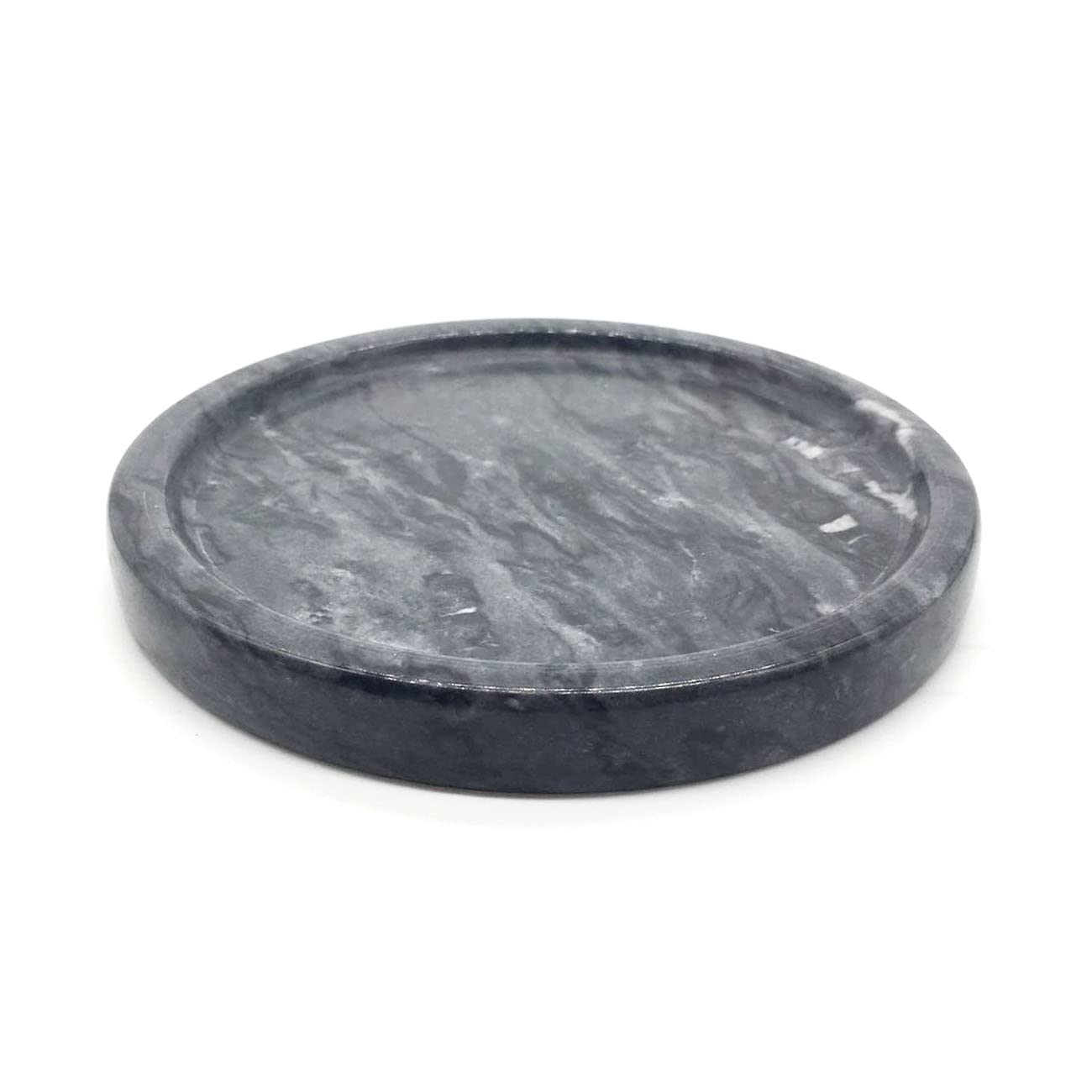 Bandeja de Mármol Redonda Gris Seawave 25 cm Ø - Casa/Bougie