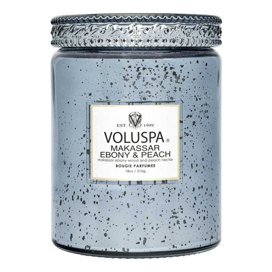 Vela Jar Vermeil 510 gr Makassar Ebony & Peach