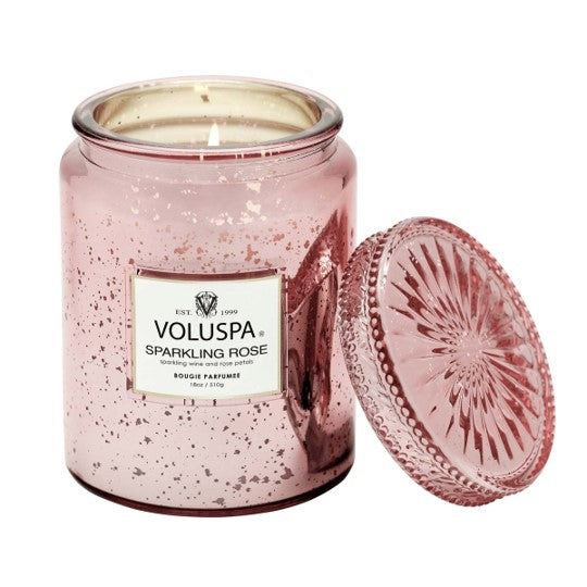 Vela Jar Vermeil 510 gr Sparkling Rose