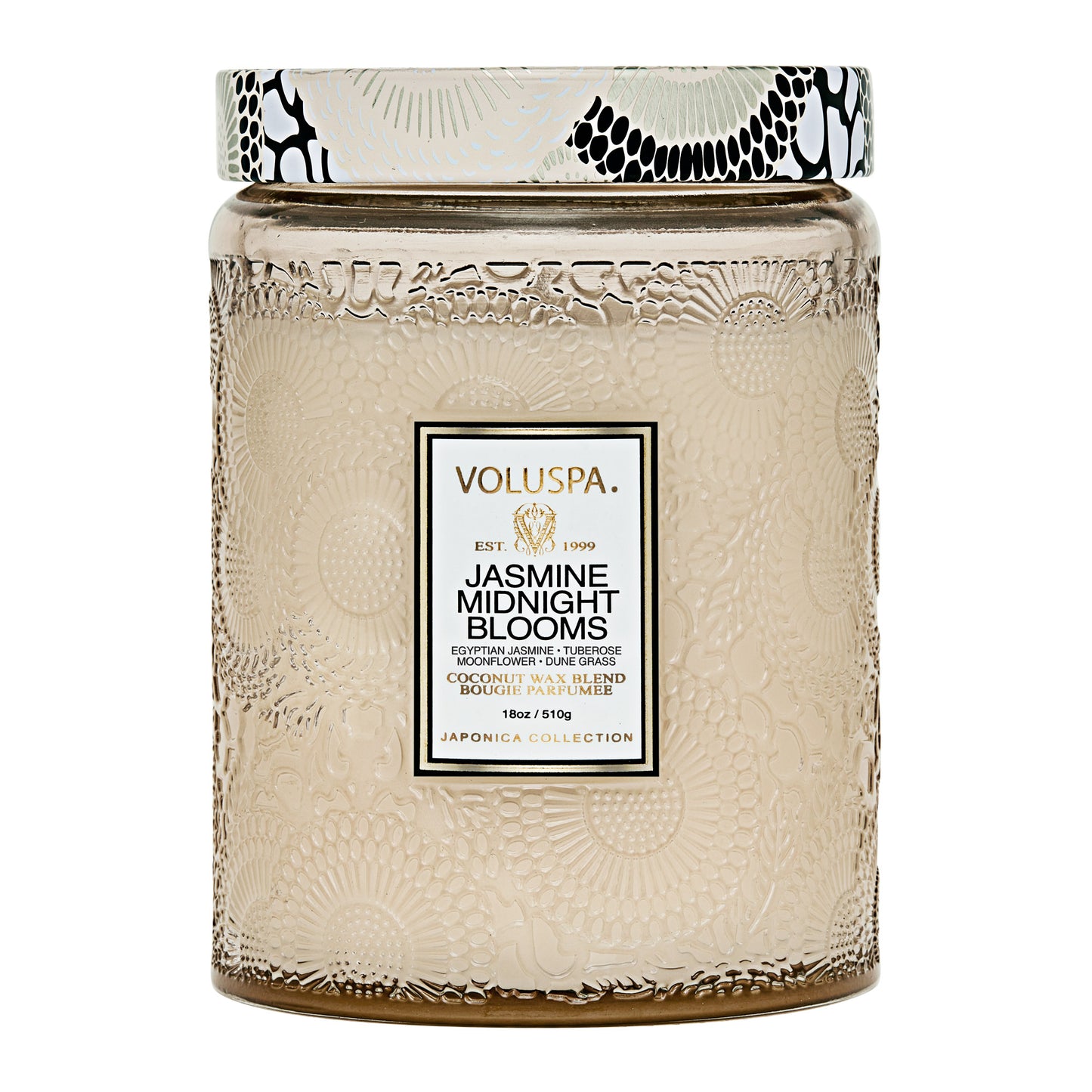 Vela Jar 510 gr Jasmine Midnight Blooms