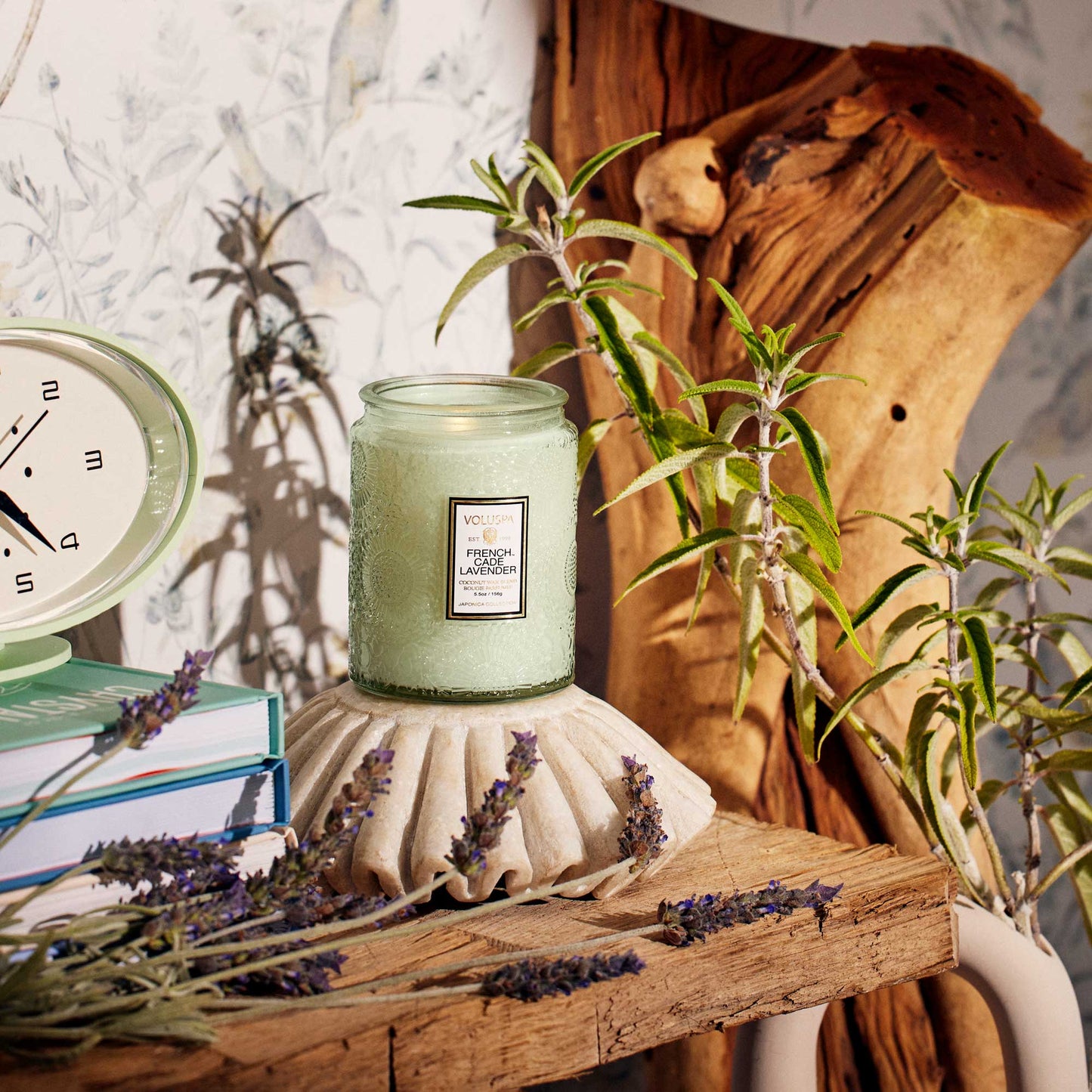 Vela Small Jar 156 gr French Cade & Lavender
