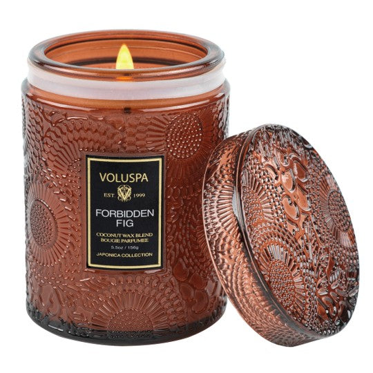 Vela Small Jar 156 gr Forbidden Fig