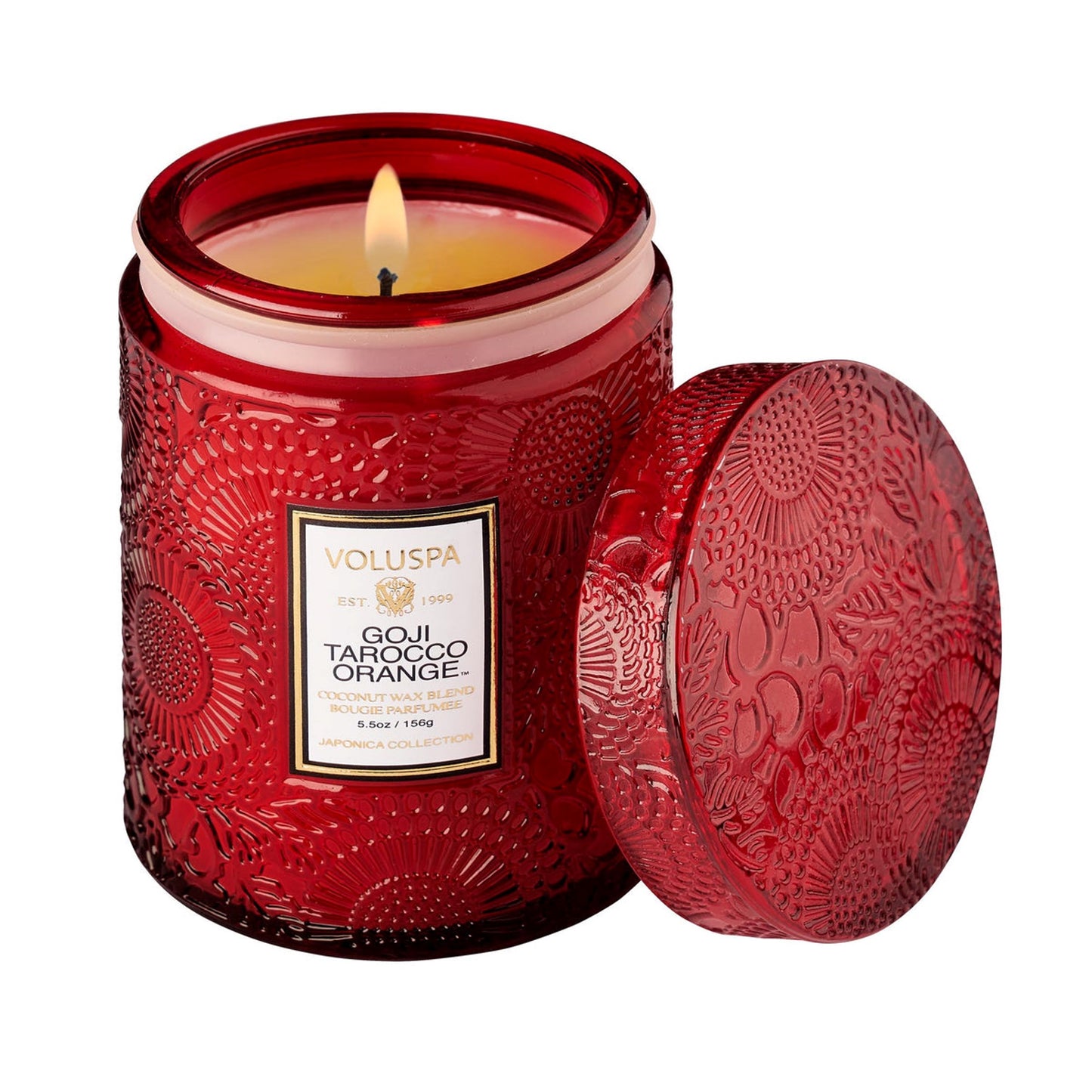 Vela Small Jar 156 gr Goji Tarocco Orange