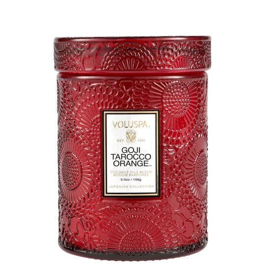 Vela Small Jar 156 gr Goji Tarocco Orange
