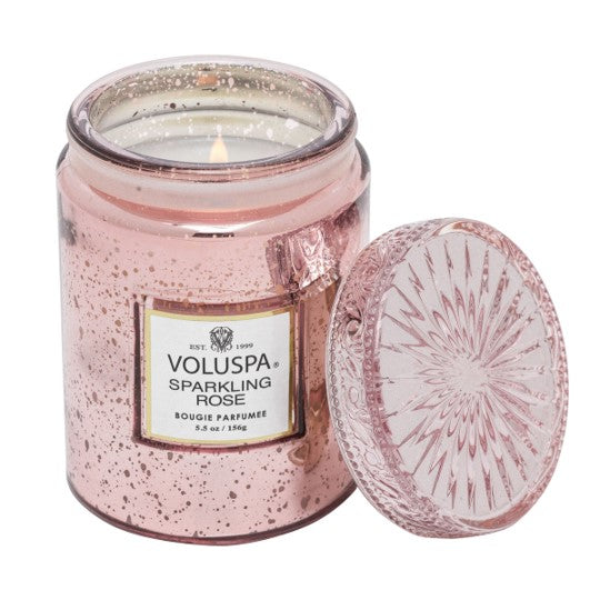Vela Small Jar Vermeil 156 gr Sparkling Rose
