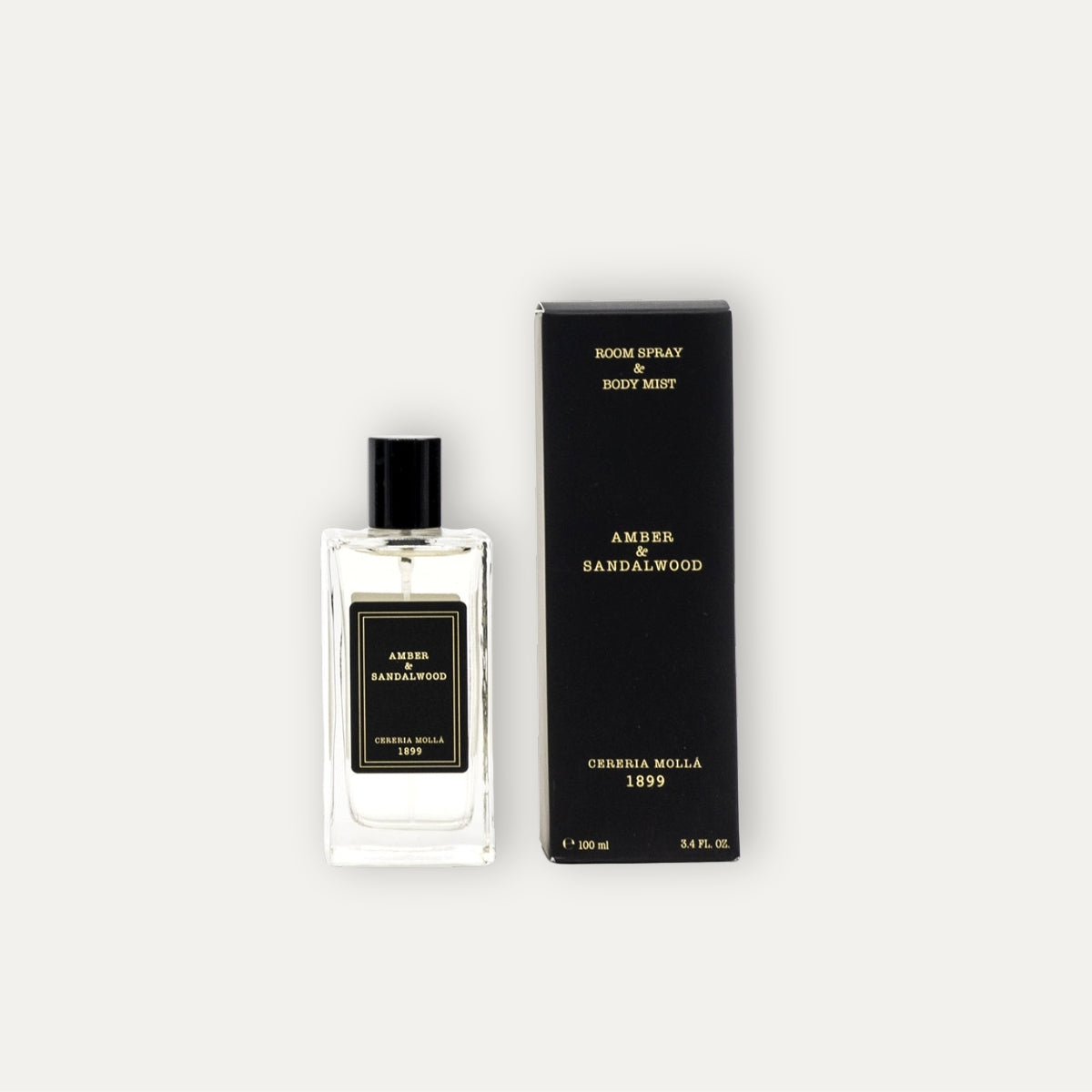 Body Mist Intense 100 ml Amber & Sandalwood