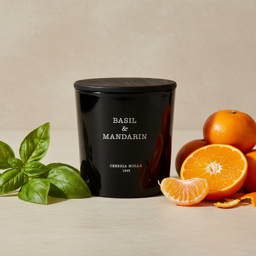 Vela XL 600 gr Basil & Mandarin - Casa/Bougie