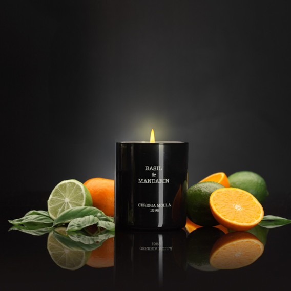 Vela 230 gr Basil & Mandarin