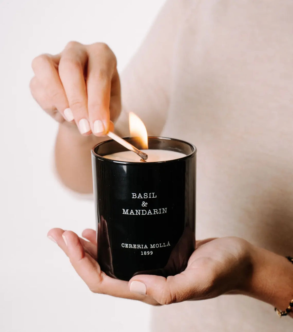 velas aromáticas veganas