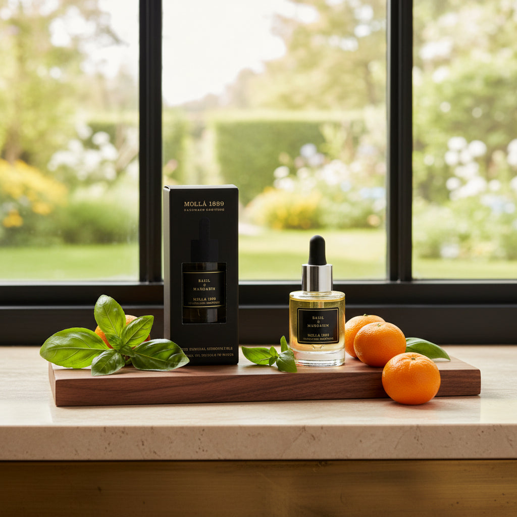 Aceite Esencial Hidrosoluble 30 ml Basil & Mandarin - Casa/Bougie