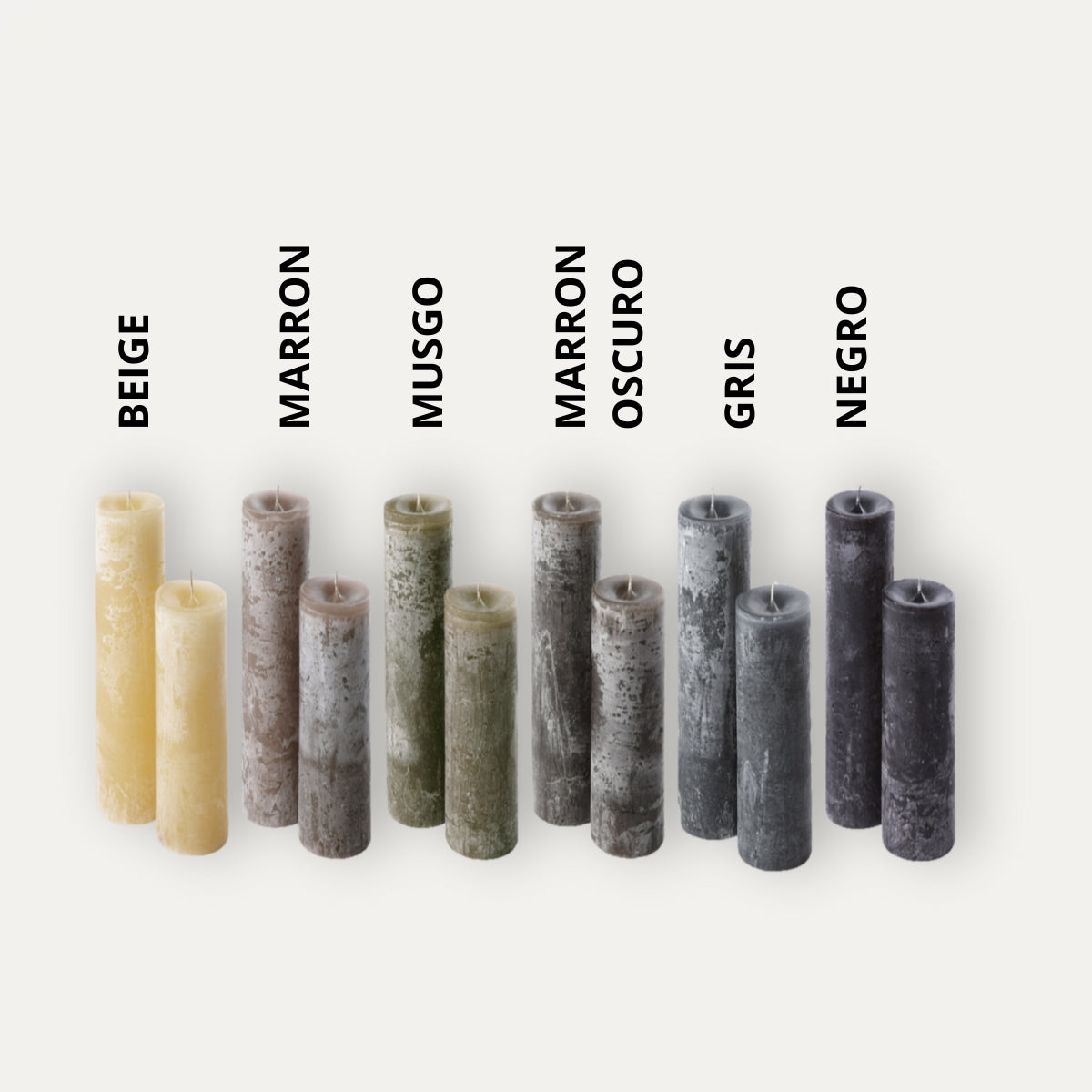 Cirio Colores Ø 7 cm - Casa/Bougie