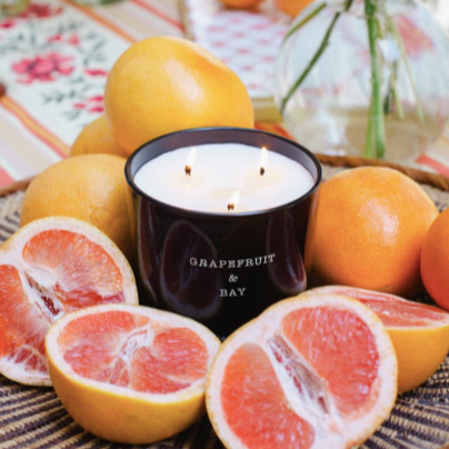 Vela XL 600 gr Grapefruit & Bay - Casa/Bougie