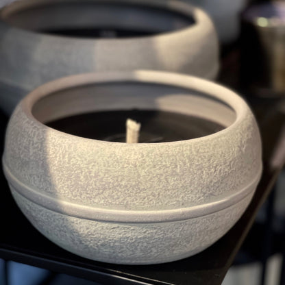 Vela Exterior Citronela Grey Ø29x14cm