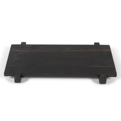 Bandeja Rectangular Madera con base