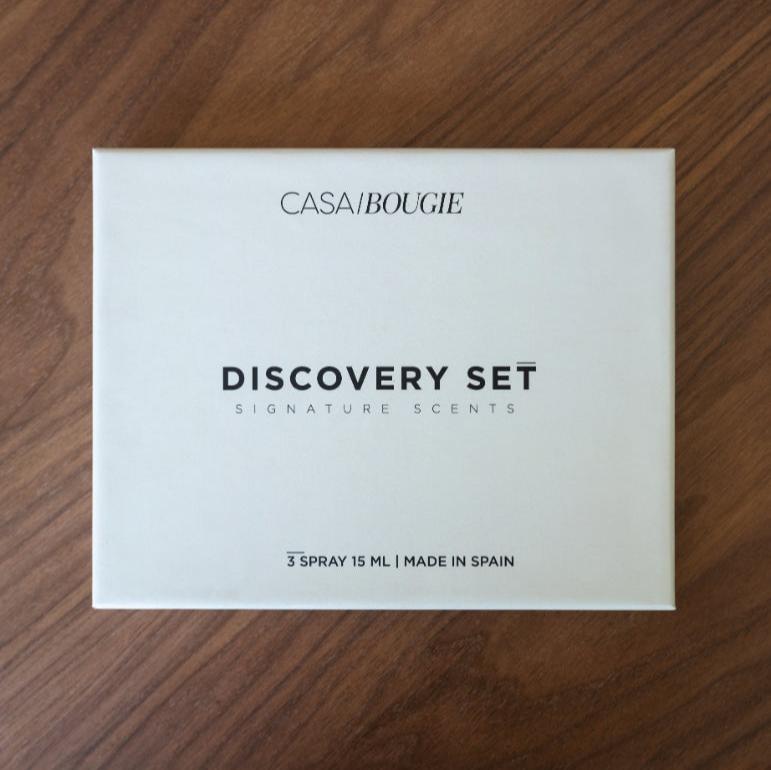 DISCOVERY SET - Amber, Bulgarian, Verbena - Casa/Bougie