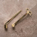 Set Tijeras y Apagador de Vela - Dorado/Negro - Casa/Bougie