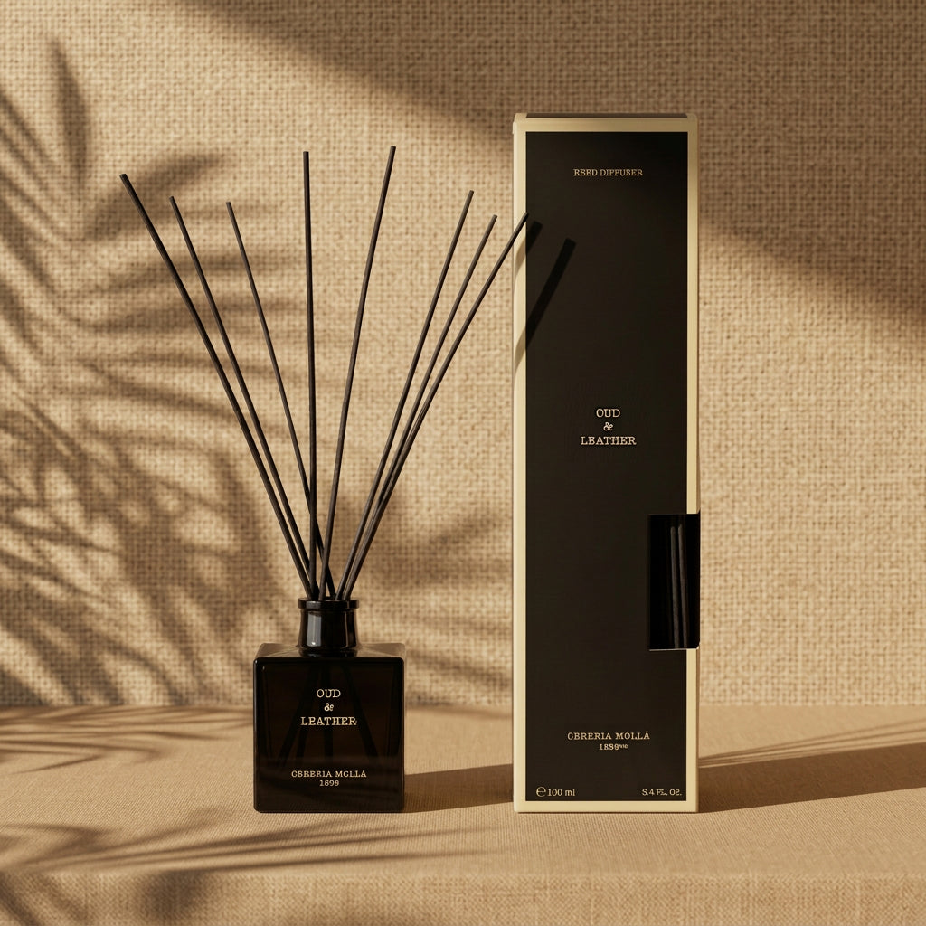 Difusor 100ml Aroma Oud & Leather - Casa/Bougie
