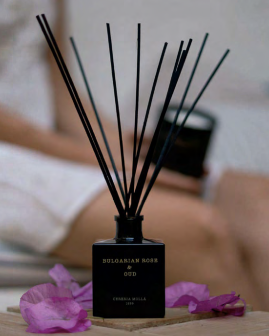 Difusor Aroma Bulgarian Rose & Oud 100 ml - Casa/Bougie