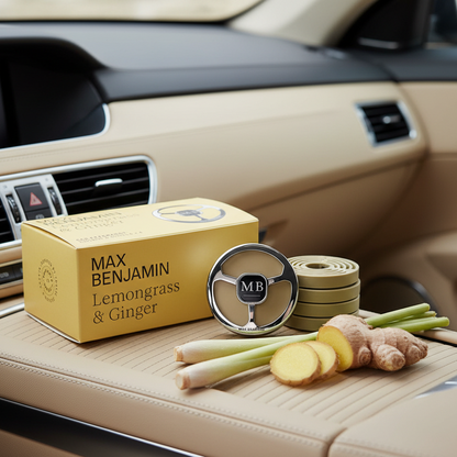 Difusor auto SET REGALO LEMONGRASS & GINGER - Casa/Bougie
