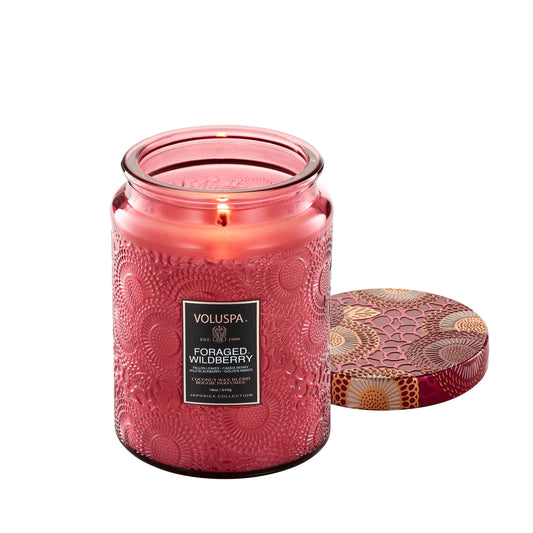 Vela Jar 510 gr Foraged Wildberry