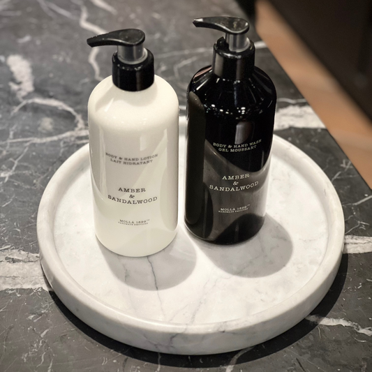 Bandeja de Mármol Redonda Blanco Carrara 25 cm Ø - Casa/Bougie