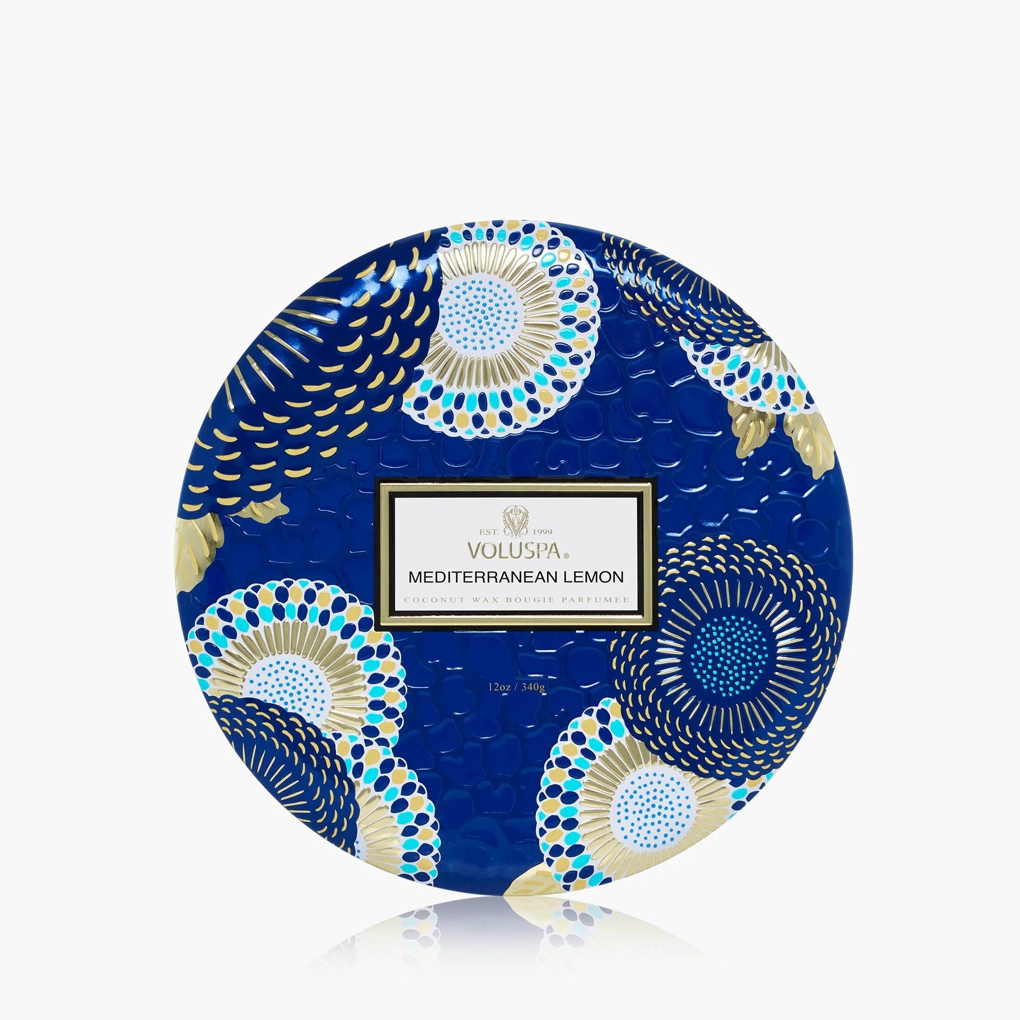 Vela 3 Mechas Lata Mediterranean Lemon - Casa/Bougie