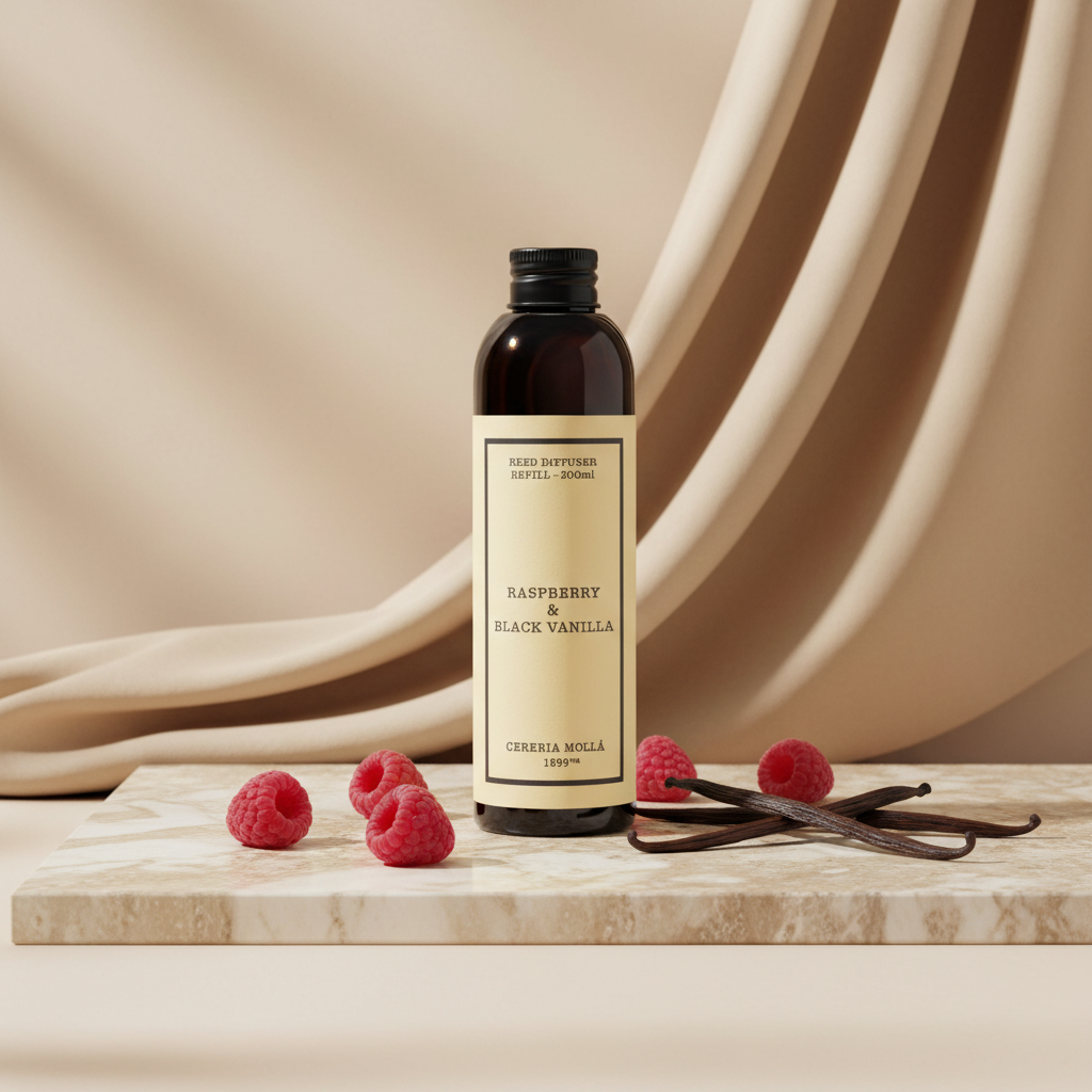 Recarga Difusor Aroma Raspberry & Black Vanilla 200 ml - Casa/Bougie