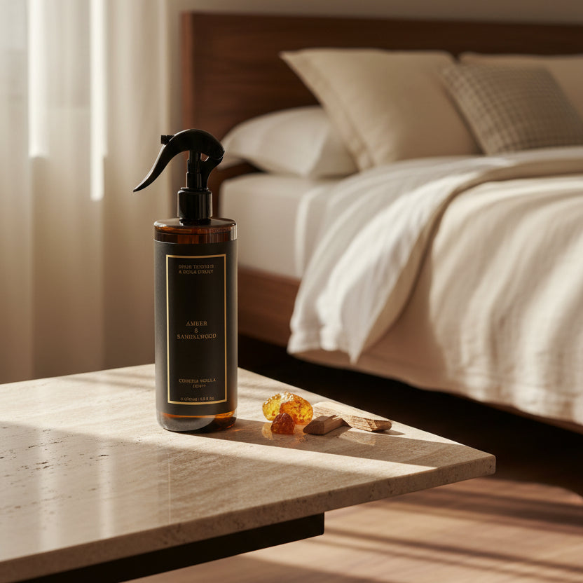 Room & Textil Spray 500 ml Amber & Sandalwood - Casa/Bougie