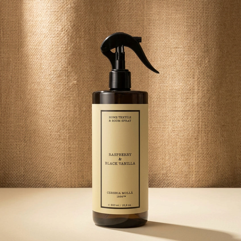 Room & Textil Spray 500ml Raspberry & Black Vanilla - Casa/Bougie