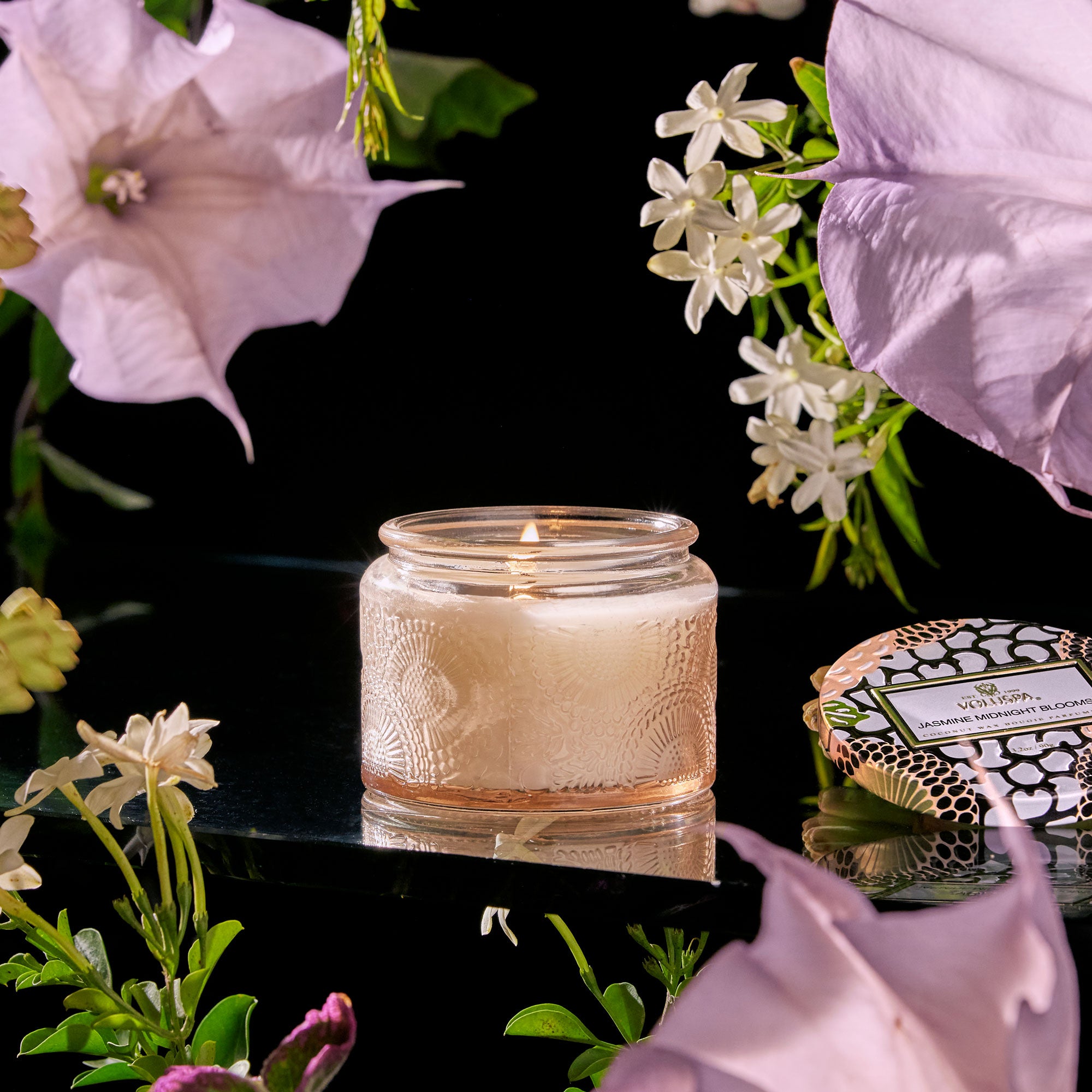 Vela Petit Jar 90,7 gr Jasmine Midnight Blooms - Casa/Bougie