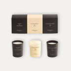 Set Velas Mini Bulgarian Rose & Oud - Black Orchid & Lily - Amber & Sandalwood - Casa/Bougie