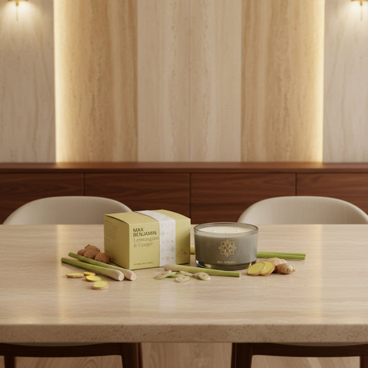 Vela 3 mechas Lemongrass & Ginger 560 gr - Casa/Bougie