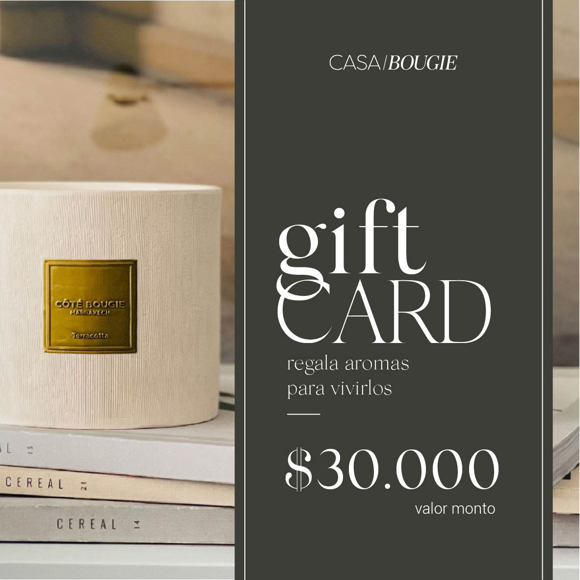 Gift Card CASA/BOUGIE