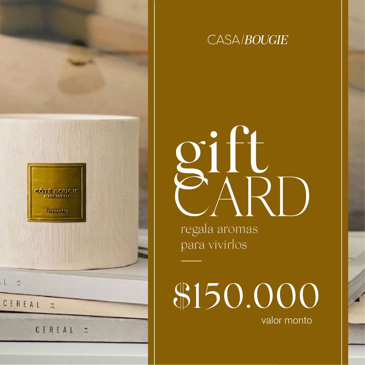Gift Card CASA/BOUGIE